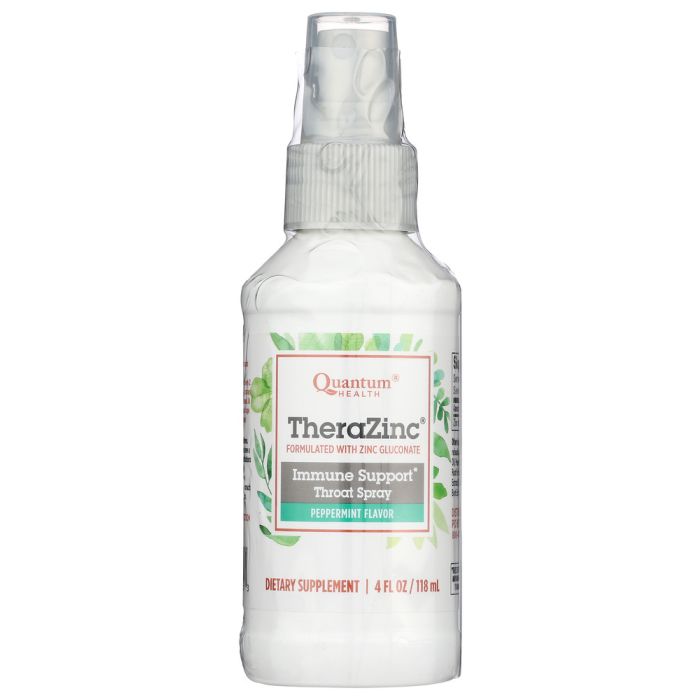QUANTUM: TheraZinc Throat Spray, 4 oz
