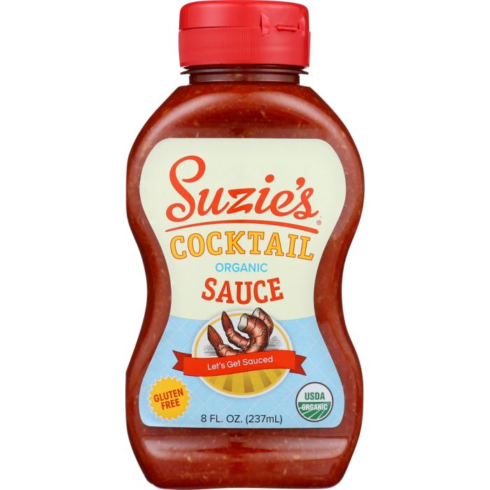 SUZIE'S: Organic Cocktail Sauce, 8 fo