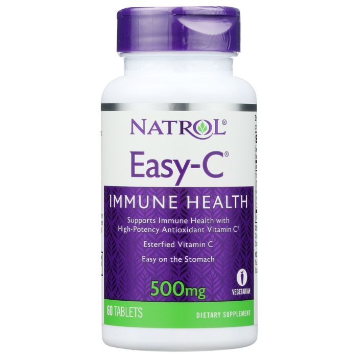 NATROL: Immune Vitamin C 500Mg, 60 tb