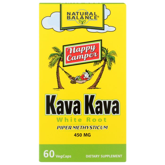 NATURAL BALANCE: Kava Kava Root 900Mg, 60 vc