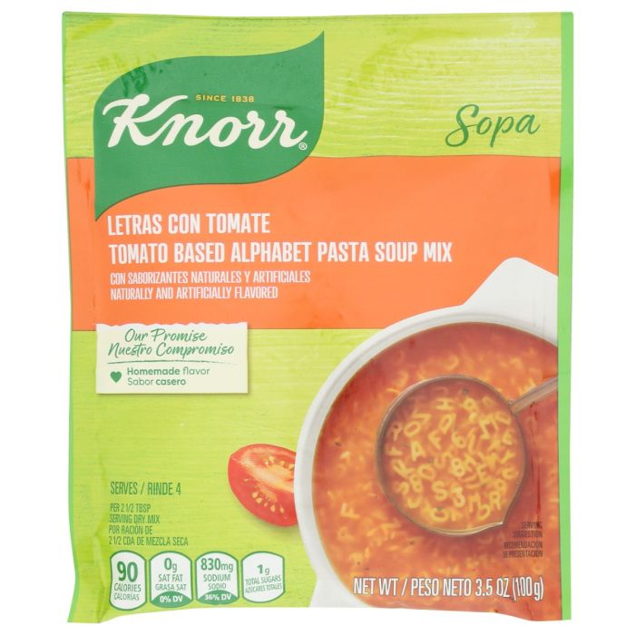 KNORR: Tomato Alphabet Soup, 3.5 oz