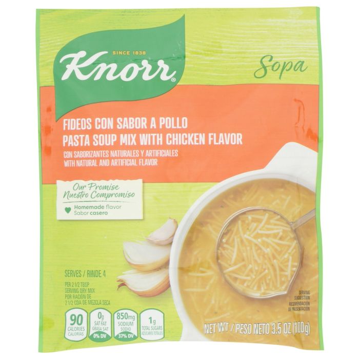 KNORR: Chicken Noodle Soup, 3.5 oz