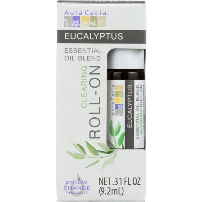 AURA CACIA: Eucalyptus Roll On, 0.31 fo