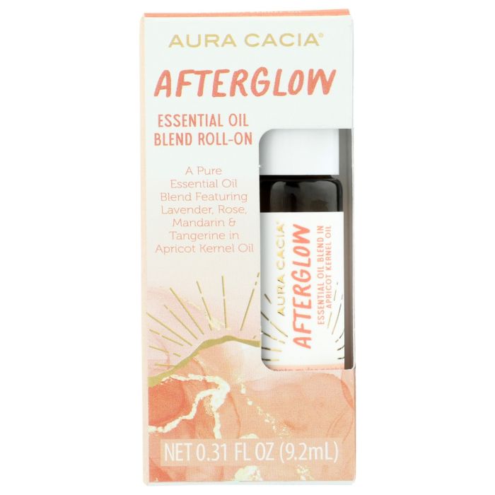AURA CACIA: Afterglow Elevated Body Roll-On, 0.31 fo