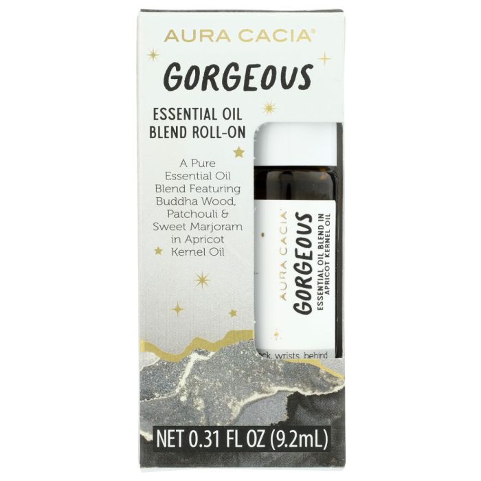 AURA CACIA: Gorgeous Elevated Body Roll-On, 0.31 fo