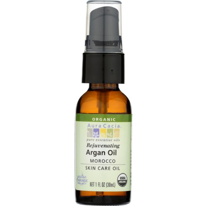 AURA CACIA: Organic Argan Oil Rejuvenating, 1 oz