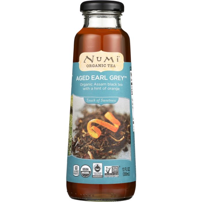 NUMI: Aged Earl Grey Orange Tea, 12 fl oz
