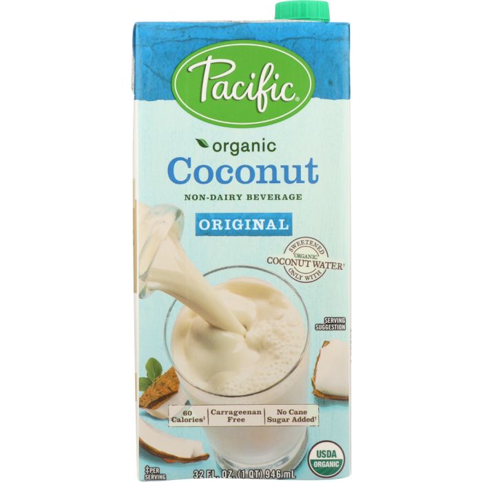 PACIFIC FOODS: Organic Coconut Original Non-Dairy Beverage, 32 oz