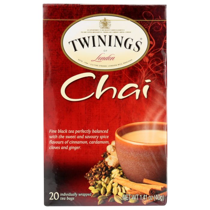 TWINING TEA: Chai Tea, 20 bg