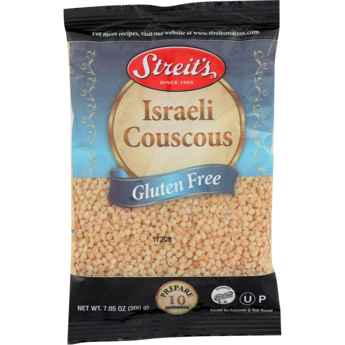 STREITS: Israeli Couscous Gluten Free, 8.8 oz