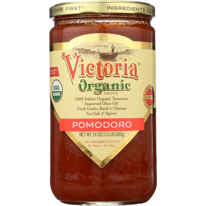 VICTORIA: Sauce Pomodoro Org, 24 oz