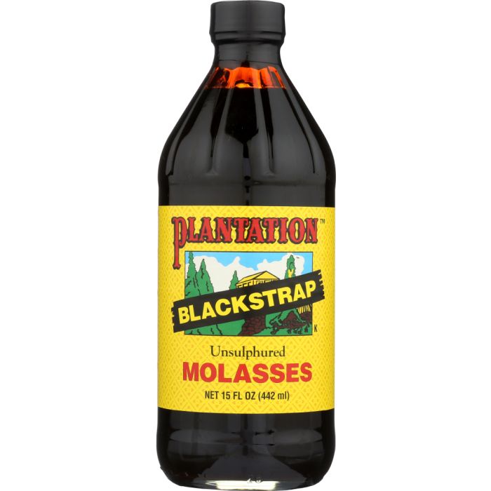 PLANTATION: Unsulphured Blackstrap Molasses, 15 oz