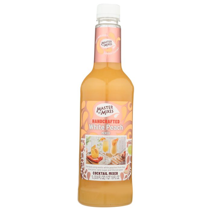 MASTER OF MIXES: White Peach Daiquiri/Margarita Mixer, 33.8 oz