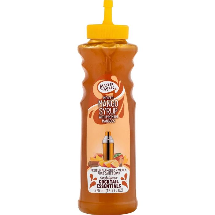 MASTER OF MIXES: Cocktail Essentials Mango Syrup, 12.7 fo