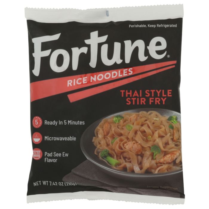 FORTUNE: Thai Style Stir Fry Rice Noodles, 7.42 oz