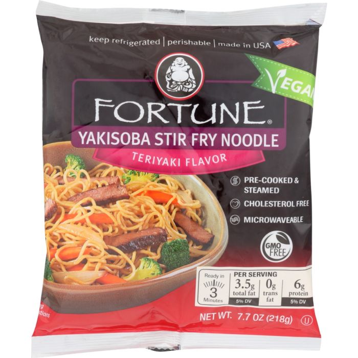 FORTUNE: Yakisoba Stir Fry Noodle Teriyaki, 7.7 oz