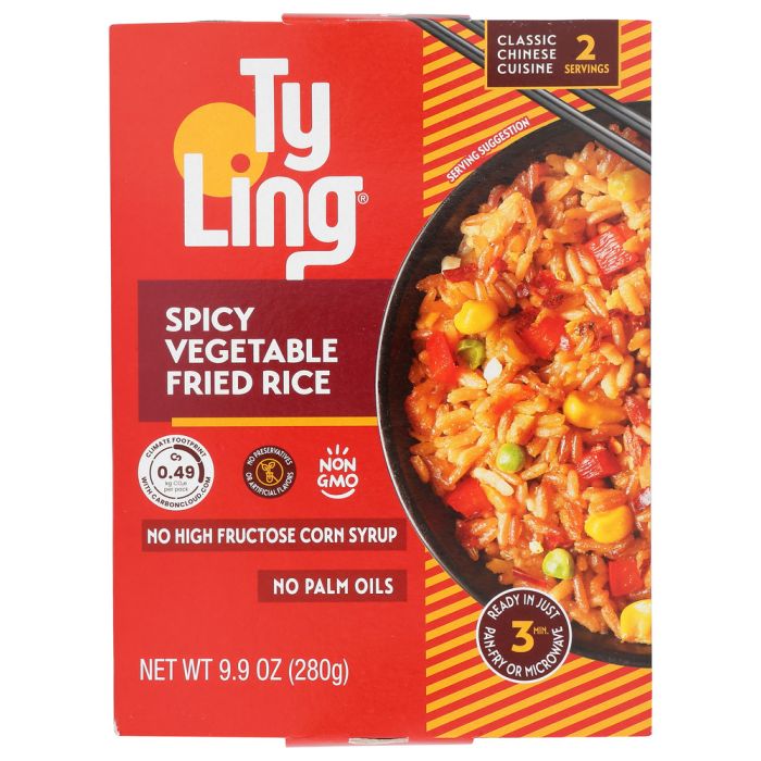 TY LING: Spicy Vegetable Fried Rice, 9.9 oz