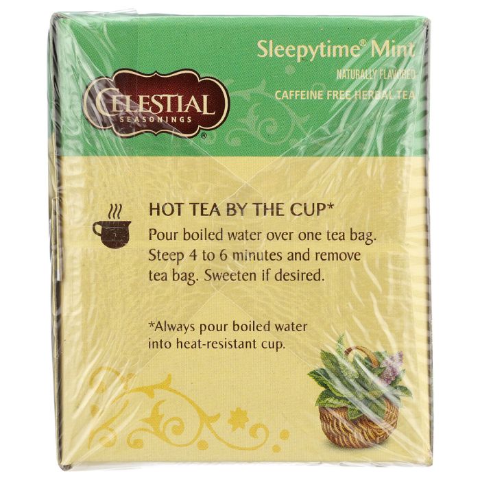 CELESTIAL SEASONINGS: Sleepytime Mint Tea, 20 bg
