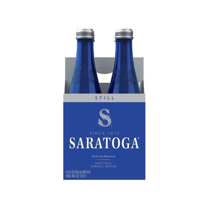SARATOGA: Still Spring Water 4pack, 48 fo