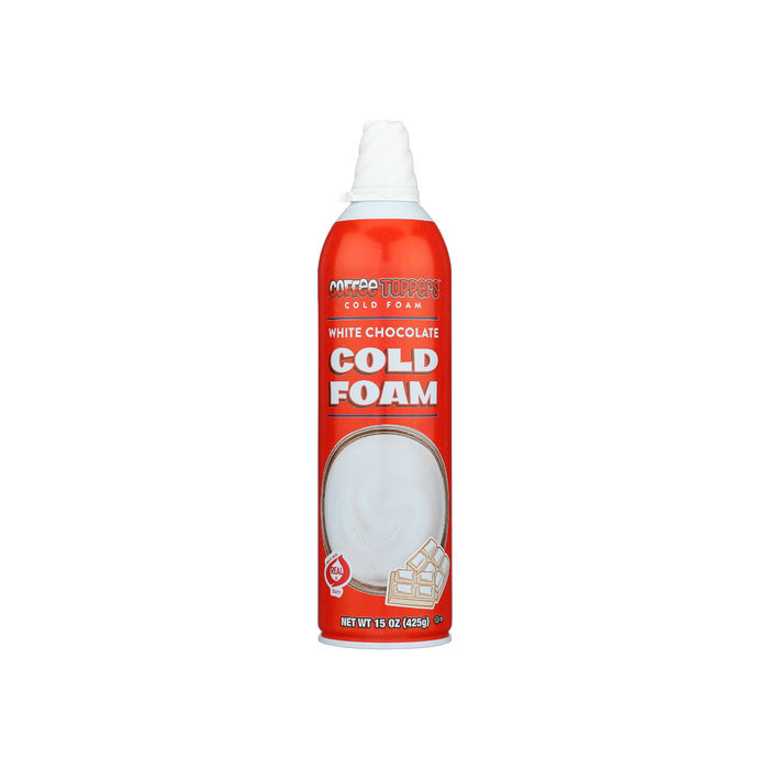 COFFEE TOPPERS: White Chocolate Cold Foam, 15 oz