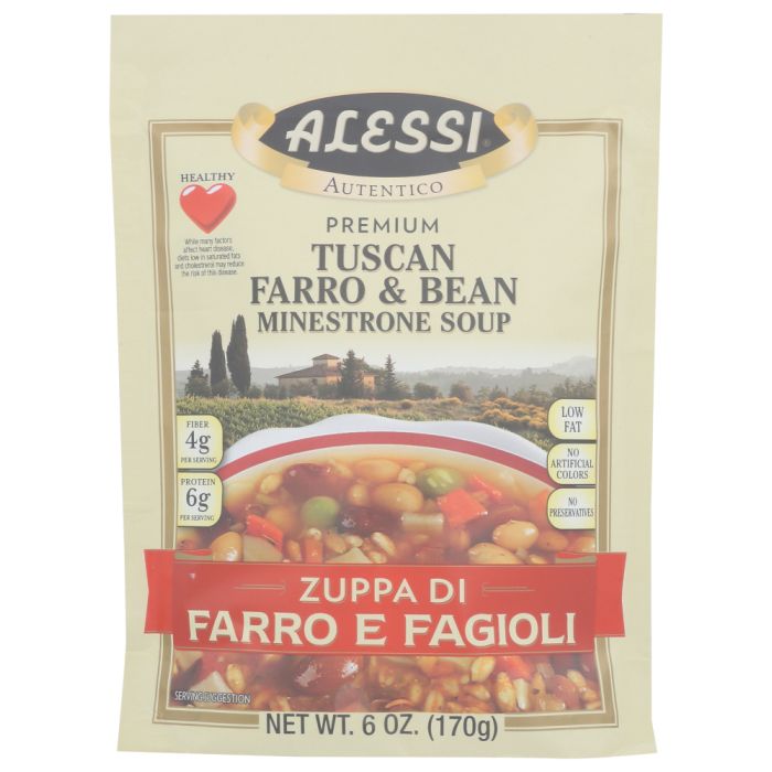 ALESSI: Mix Soup Tscn Farro Bean, 6 oz