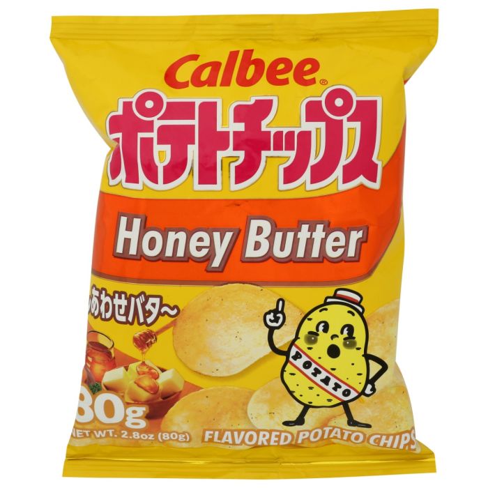 CALBEE: Honey Butter Potato Chips, 2.8 oz