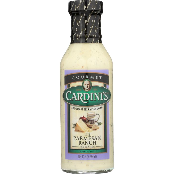 CARDINI'S: Aged Parmesan Ranch Dressing, 12 oz