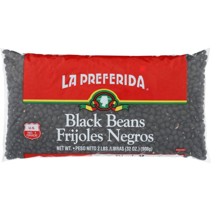 LA PREFERIDA: Black Beans, 2 lb