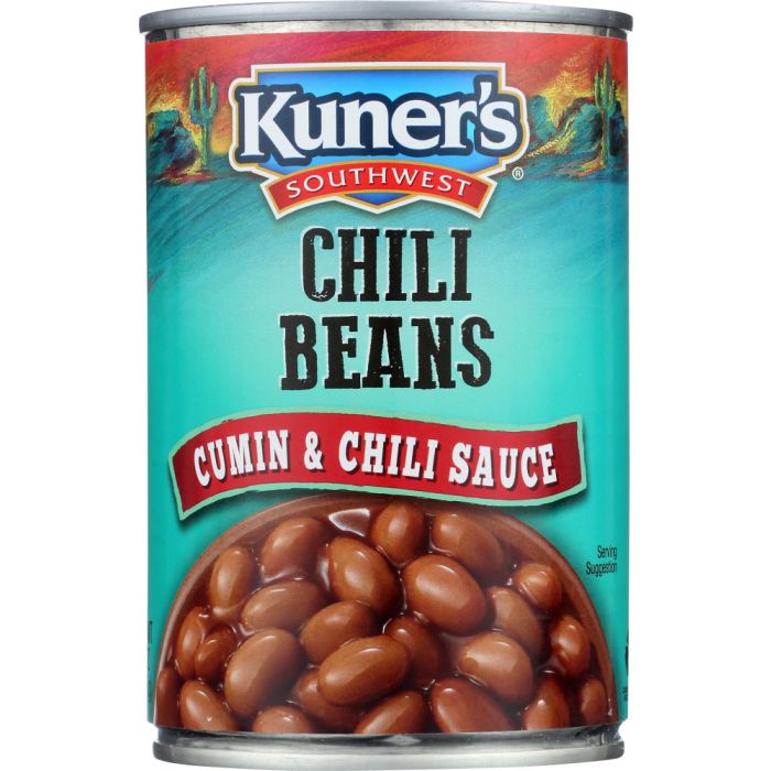 KUNERS: Southwest Chili Beans With Cumin and Chili Sauce, 15 oz