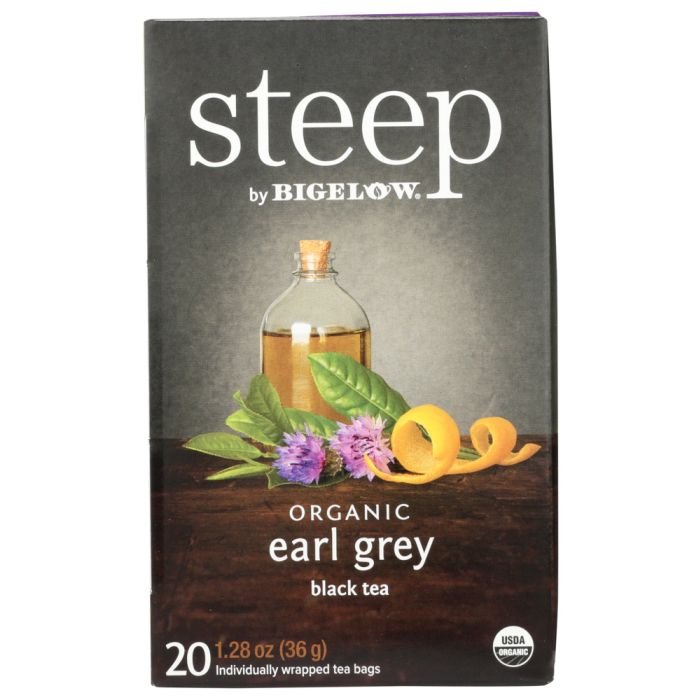 BIGELOW: Organic Earl Grey Black Tea, 1.28 oz