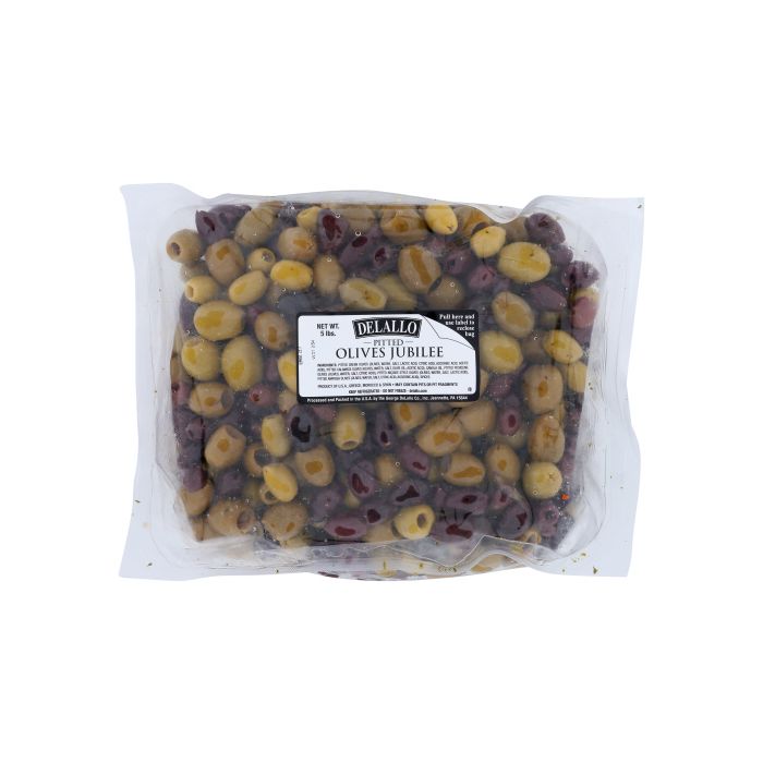 DELALLO: Pitted Olives Jubilee, 5 lb