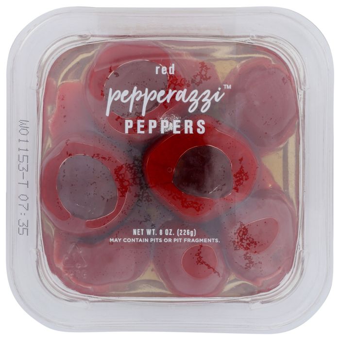 DELALLO: Red Pepperazzi Peppers, 8 oz
