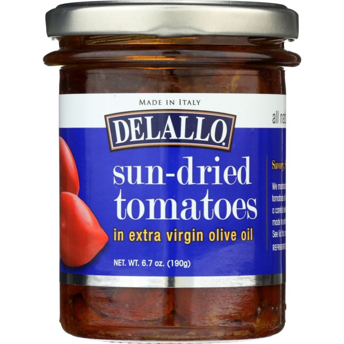 DELALLO: Pesto Sundried Tomato & Olive Oil, 6.7 oz