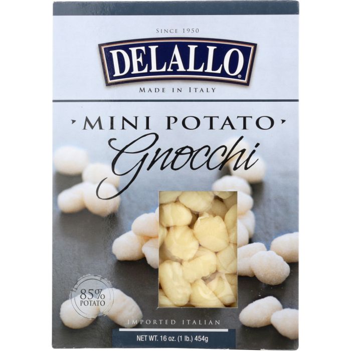 DELALLO: Gnocchi Mini Potato, 16 oz