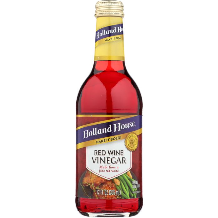 HOLLAND HOUSE: Vinegar Wine Red, 12 oz