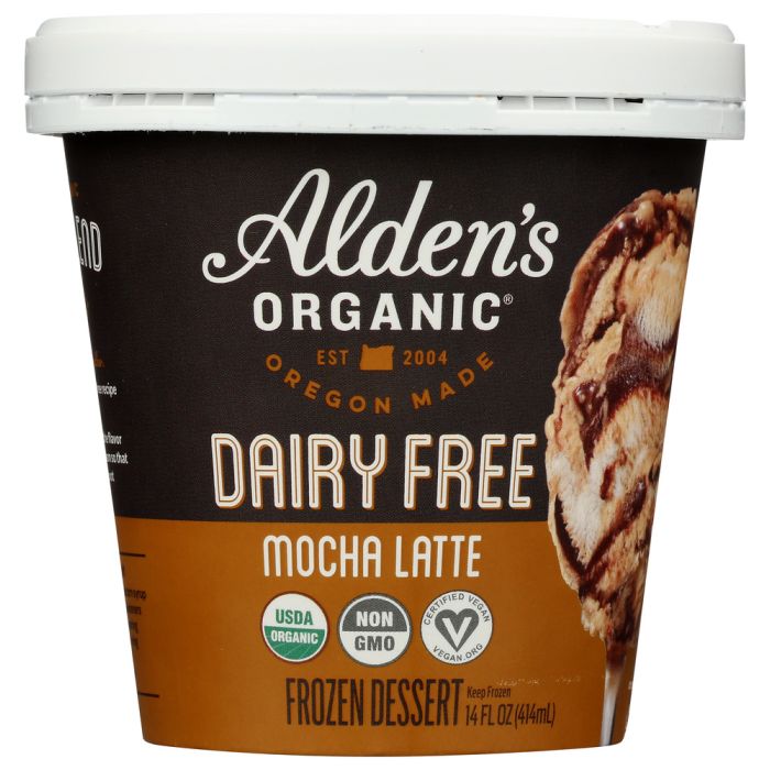 ALDENS ORGANIC: Dairy Free Mocha Latte, 14 oz