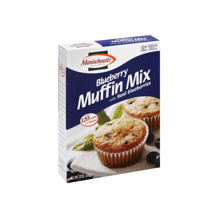MANISCHEWITZ: Mix Muffin Bluebry, 12 oz