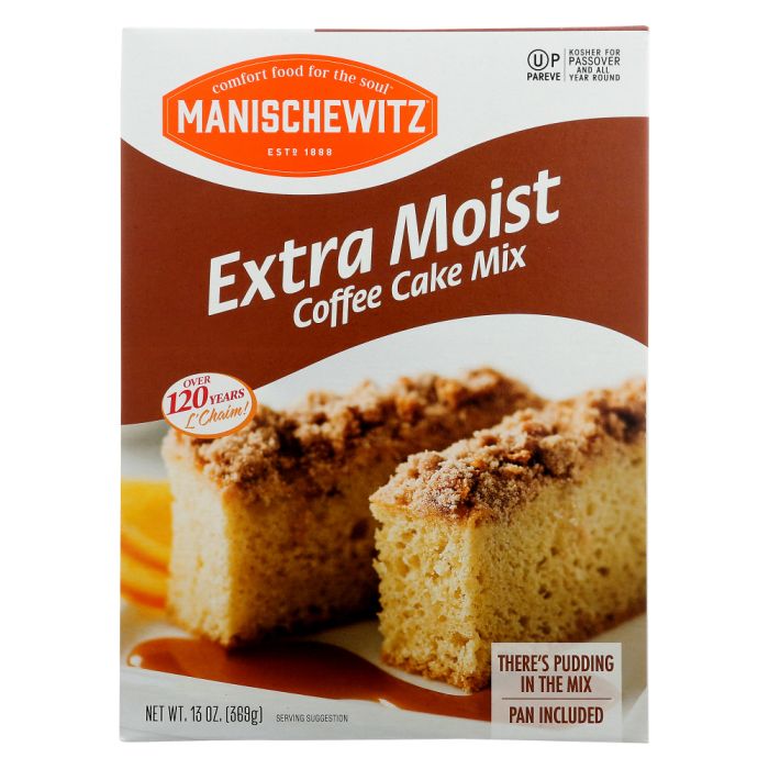 MANISCHEWITZ: Extra Moist Coffee Cake Mix, 13 oz