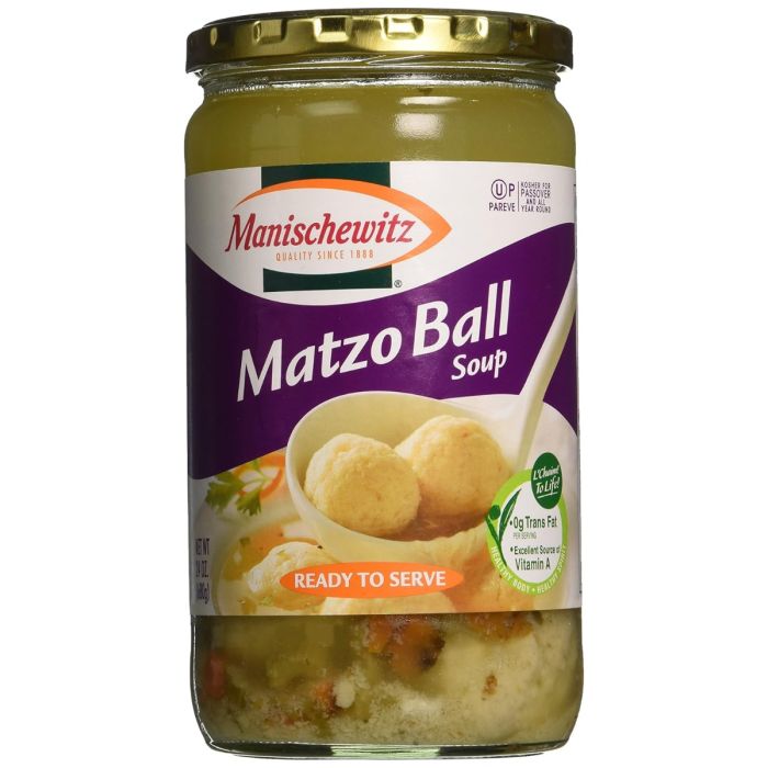 MANISCHEWITZ: Matzo Ball Soup Jars, 24 oz