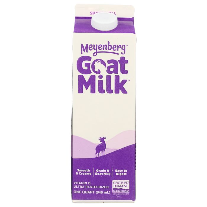 MEYENBERG: Ultra Pasteurized Whole Goat Milk, 32 oz
