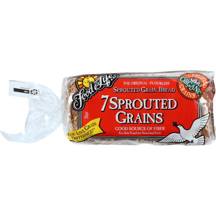 FOOD FOR LIFE: Organic 7 Key Sprouted Whole Grain Bread, 24 oz