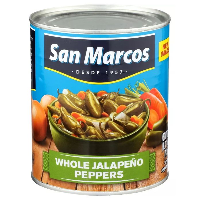 SAN MARCOS: Whole Jalapeno Peppers, 26 oz