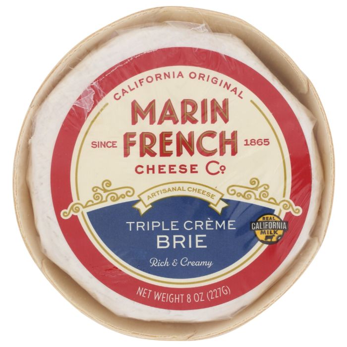 MARIN FRENCH: Triple Creme Brie, 8 oz