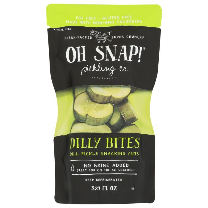 OH SNAP: Dilly Bites Fresh Dill Pickle, 3.5 oz