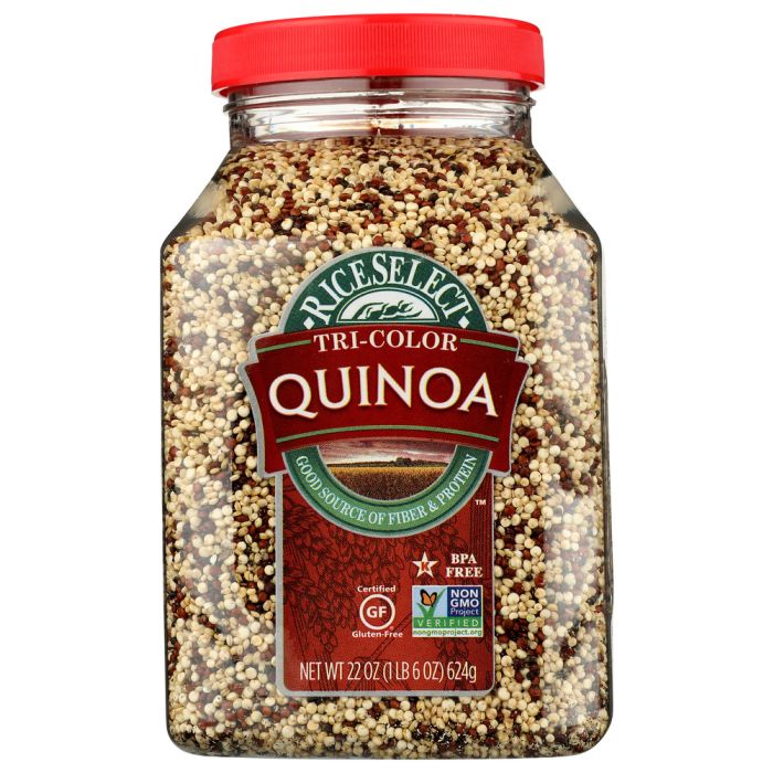 RICESELECT: Tri Color Quinoa, 22 oz 