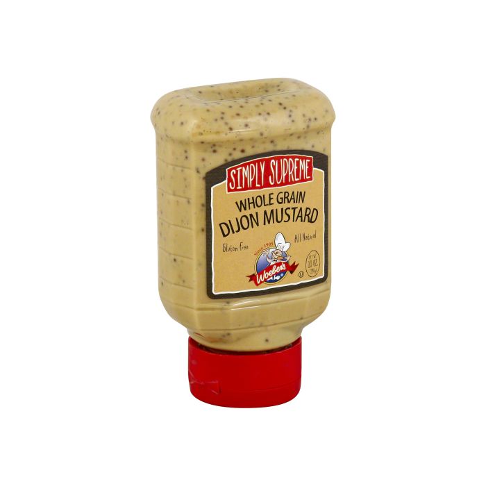 WOEBER: Mustard Simply Supreme Dijon, 10 oz