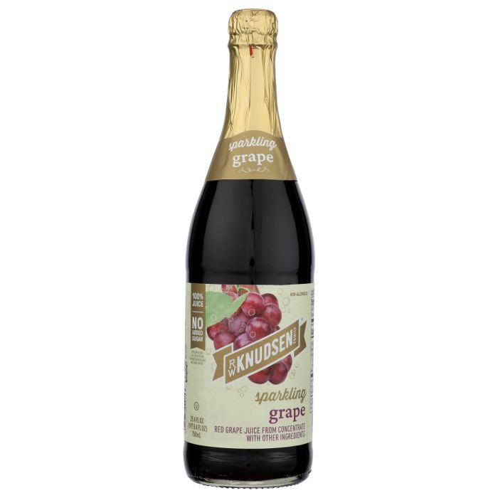 KNUDSEN: Sparkling Grape Juice, 25.4 fo