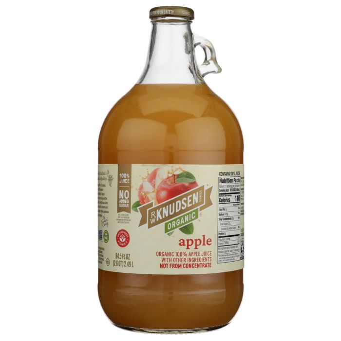KNUDSEN: Organic Apple Juice, 84.5 fo