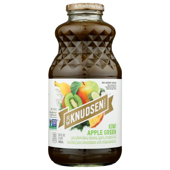R.W. KNUDSEN: Juice Kiwi Apple Green, 32 fo
