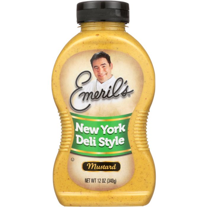 EMERILS: New York Deli Style Mustard, 12 oz
